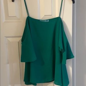 Off the shoulder blouse